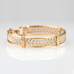 GBraided Bracelet - Gold & Silver